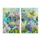 Stupell Industries Hummingbirds and Hydrangeas 2pc Canvas Set, design by Tim Coffey